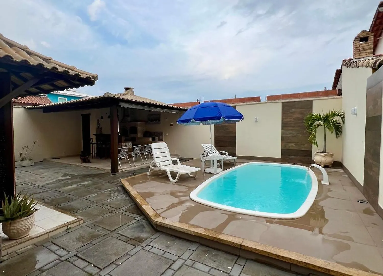 Casa Com Piscina, Churrasqueira E Ar Condicionado Em Condominio Cabo Frio 0*,